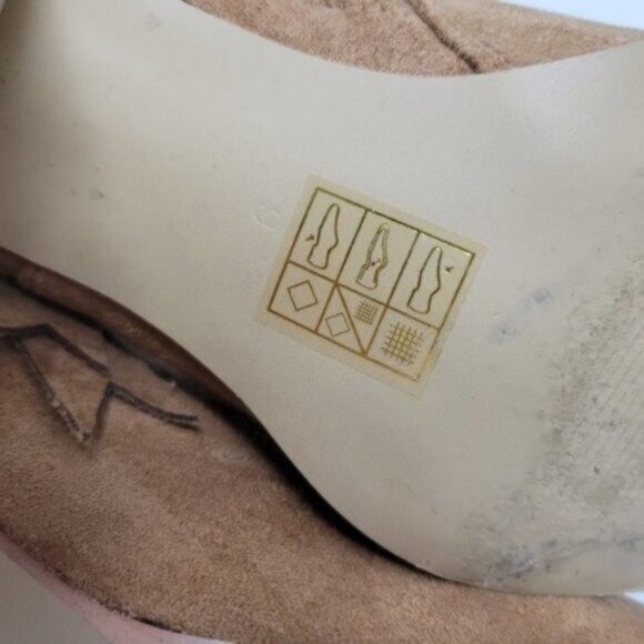 Free people x Faryl Robin Vegan Suede Alameda Booties Tan Brown - Picture 9 of 12